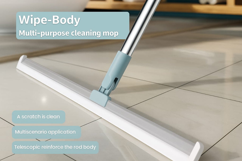 FlexiWipe – Multipurpose Wiper | Adjustable Silicon Blade | 180° Rotating Head