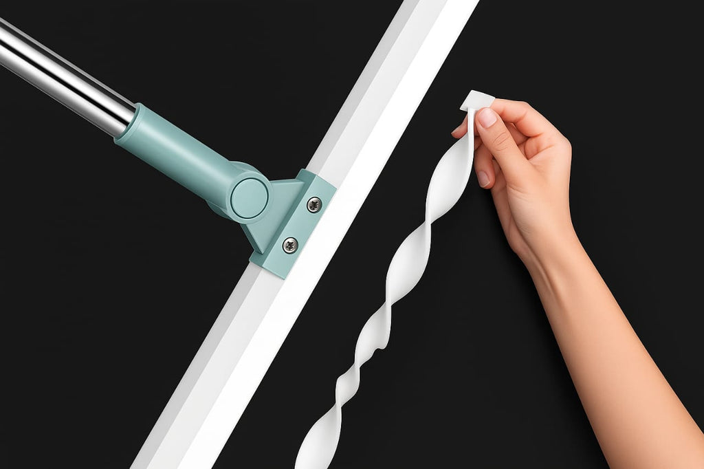 FlexiWipe – Multipurpose Wiper | Adjustable Silicon Blade | 180° Rotating Head